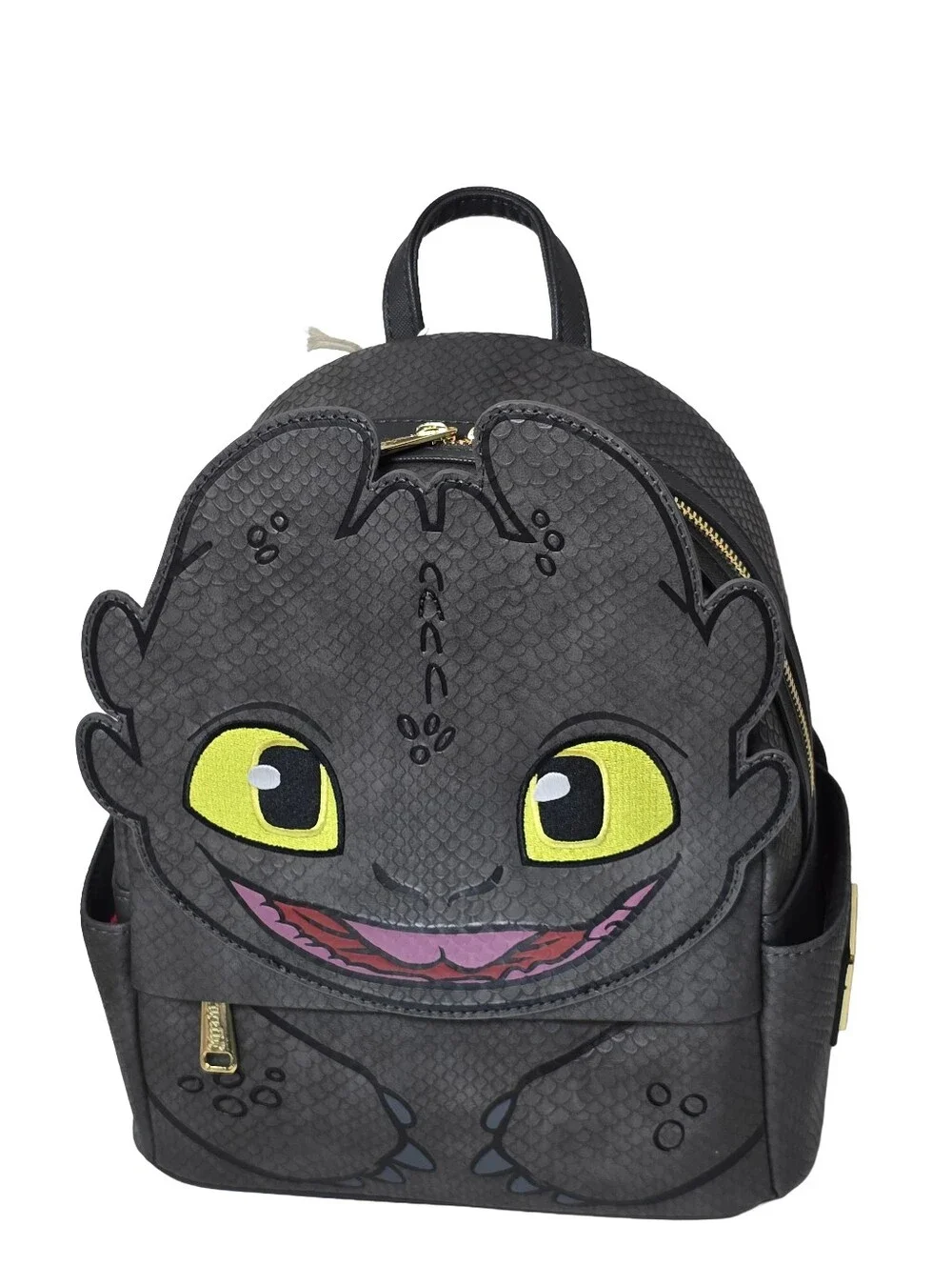 Loungefly Toothless How to Train Your Dragon Cosplay Mini Backpack NWT